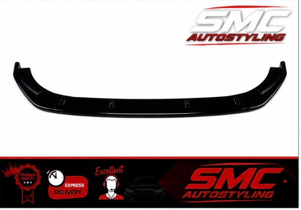 VW Golf Mk6 Gloss Black Front Splitter Fits 2008-2013