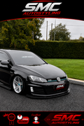 VW Gold Mk7 Gloss Black Front Lip Splitter 2013-2016