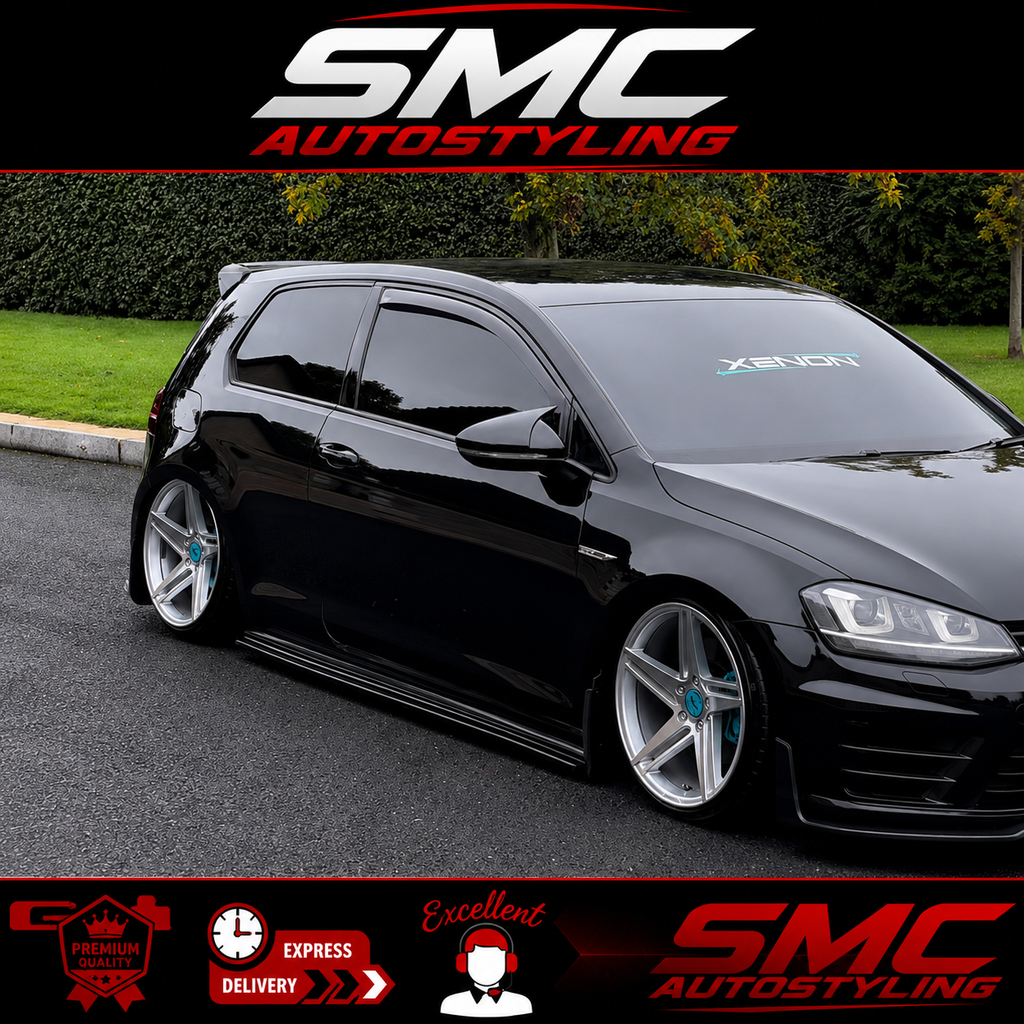 VW Golf Mk7 Gloss Black Side Skirts 2013-2019