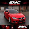 SEAT Leon Mk3 Gloss Black Front Lip Splitter 2012-2019