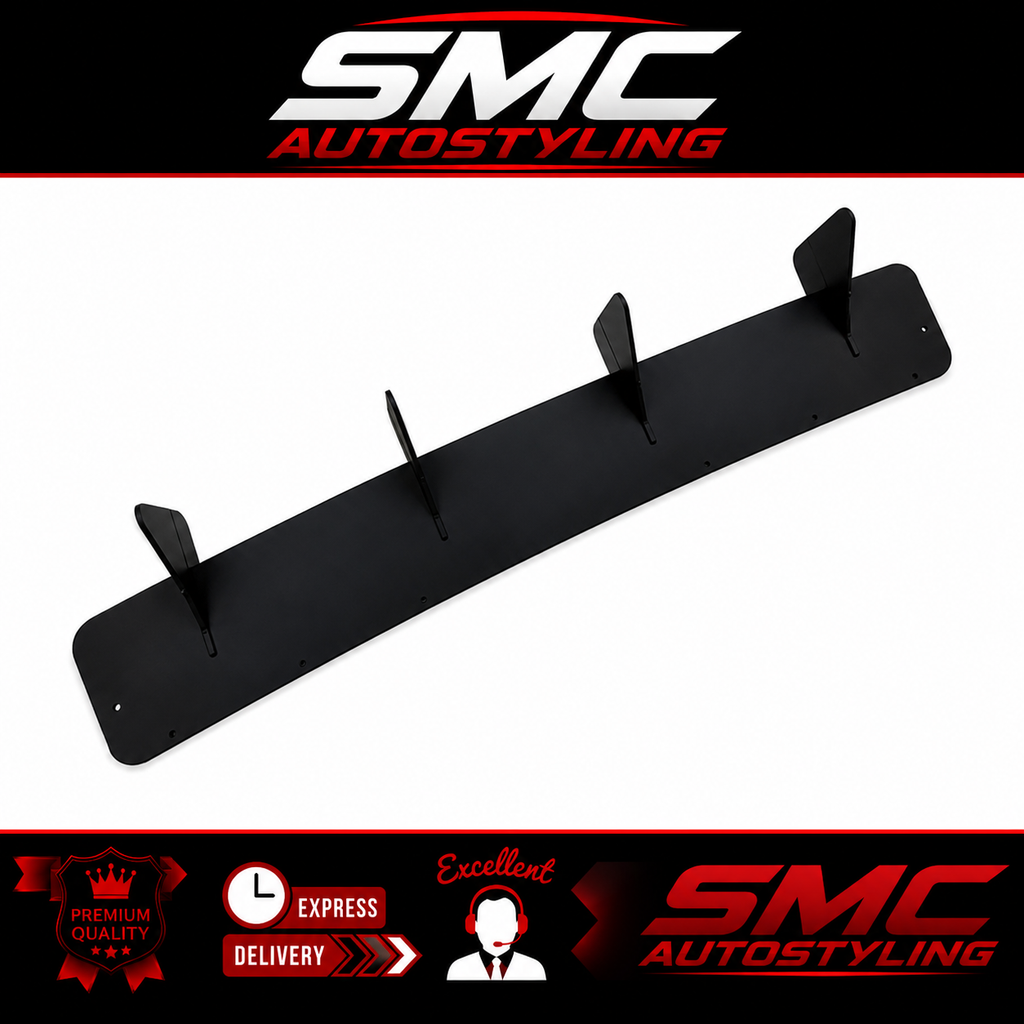 VW Golf Mk7 Gloss Black Rear Diffuser 2013-2016