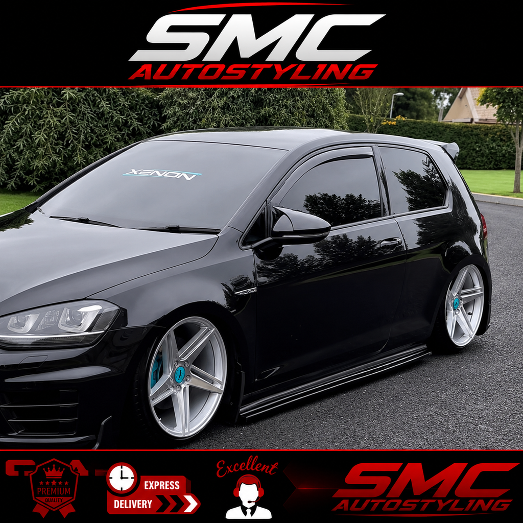 VW Golf Mk7 Gloss Black Side Skirts 2013-2019