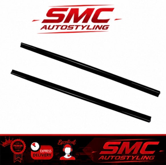 VW Golf MK6 R20 TSI/TDI Side Skirt Extensions Gloss Black 08-13